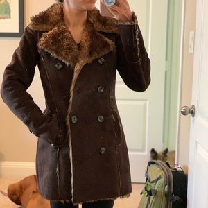 Brown coat